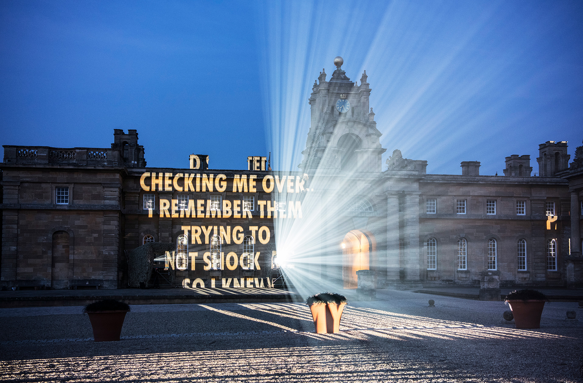 Jenny Holzer / Blenheim Art Foundation 